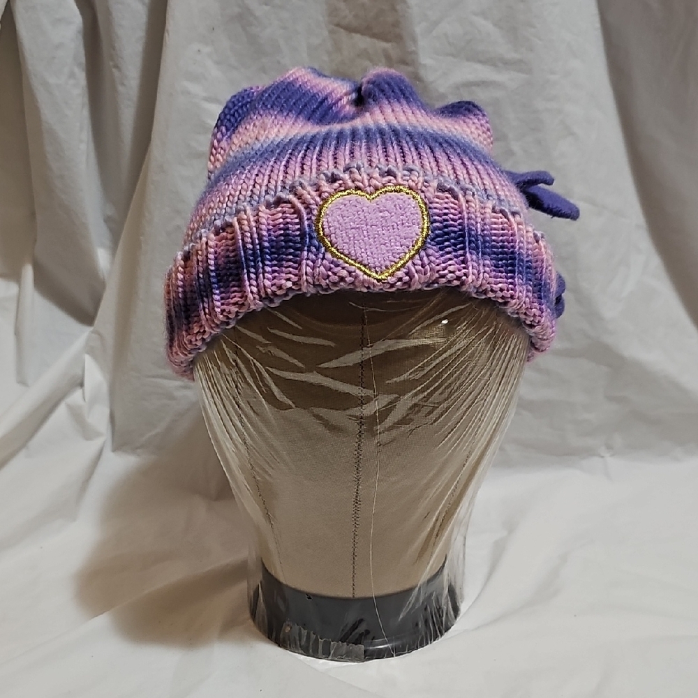 extremely ME! Girls Beanie Hat and Gloves Set OSFM New - Picture 2 of 13